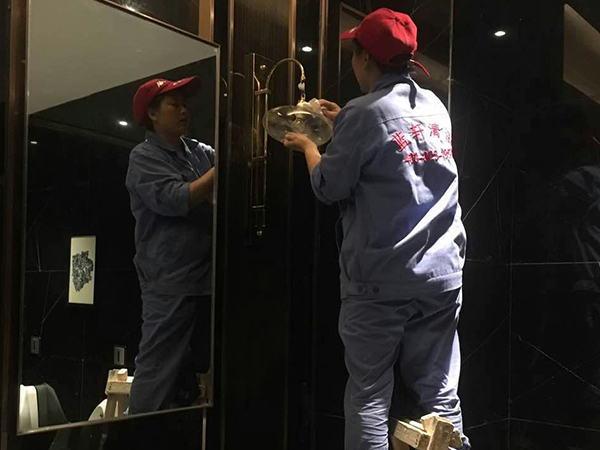 沙坪壩新房開荒保潔案例 